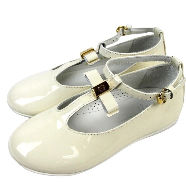 gucci leather ballet flat with bow