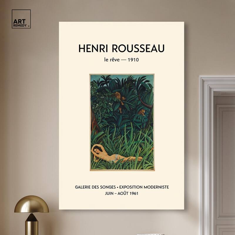 Dream in the Jungle Canvas by Art Remedy, Gallery Wrapped