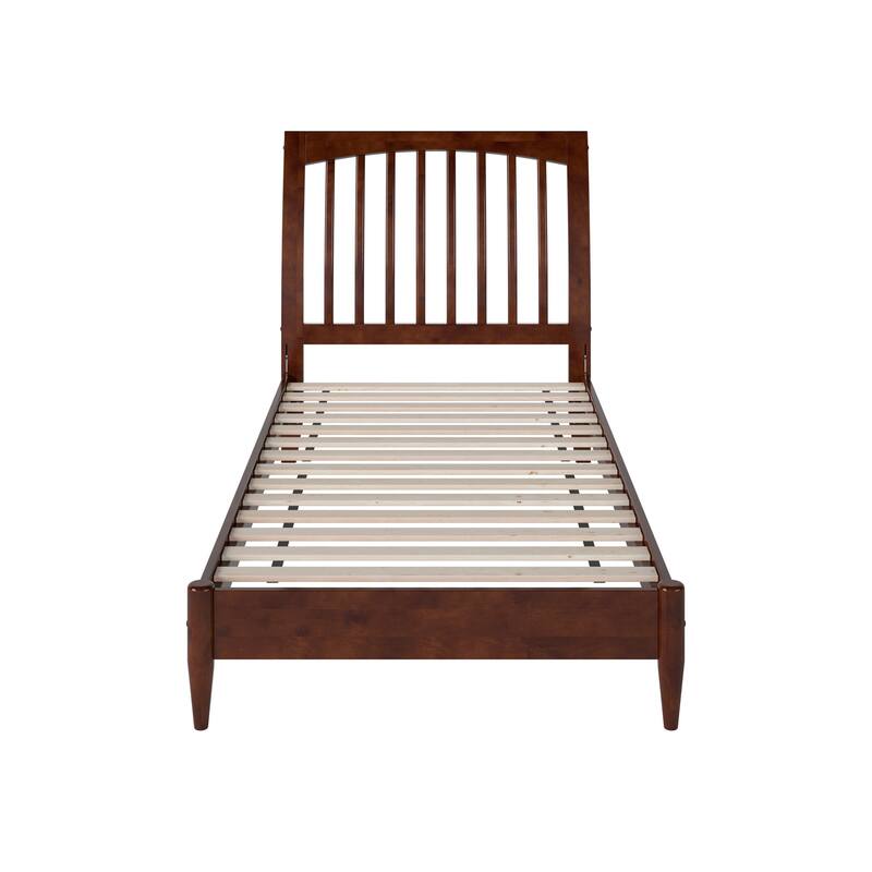 Orleans Solid Wood Low Profile Sleigh Platform Bed