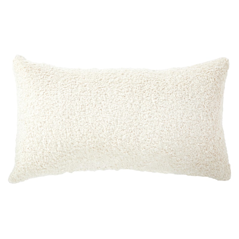 Sorra Home Indoor Soft-Textured Knife Edge Lumbar Pillow