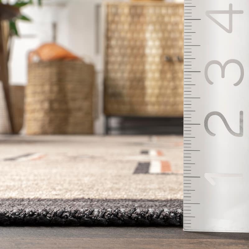 Nuloom Colbie SpinClean Tribal Machine Washable Area Rug