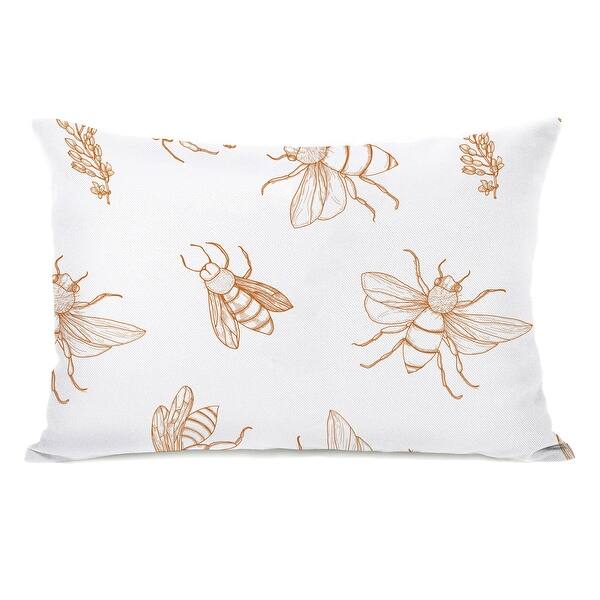 slide 1 of 2, Bees Galore - Lumbar Pillow