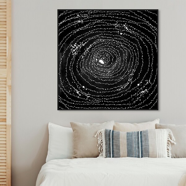 Oliver Gal 'Dark Night Sky' Astronomy and Space Wall Art Framed
