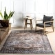 preview thumbnail 6 of 8, Nuloom Layana SplashGuard Geometric Machine Washable Area Rug