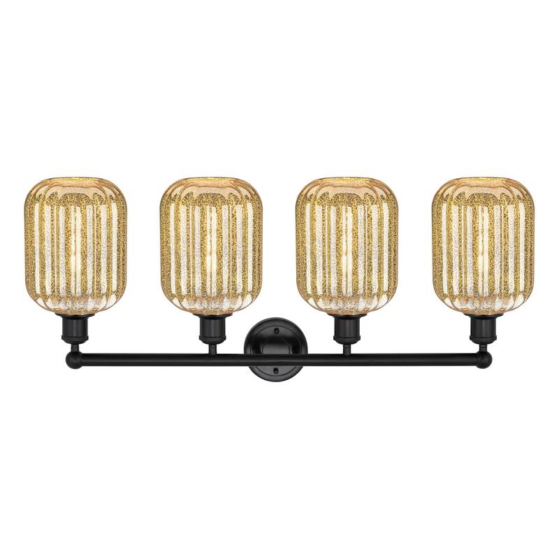 Innovations Lighting Endless Possibilities Edison - Preston - 4 Light 34" Jar Shade Bath Vanity Light