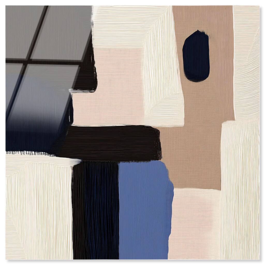Blue Quietude II Acrylic by Art Remedy, Ready to Hang