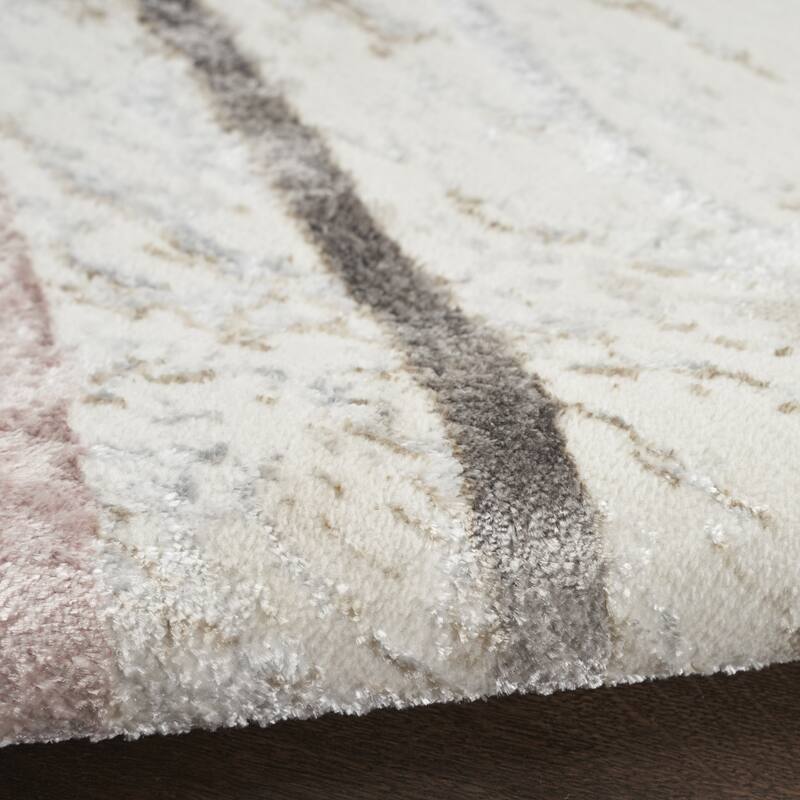 Abstract Modern Non Skid Stain Resistant Area Rug - 144' X '108' X '0.39
