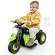 preview thumbnail 13 of 38, Gymax 6V Kids Bubble Car Electric Ride on Motorcycle w/ Music Button &