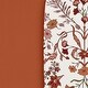 preview thumbnail 5 of 4, Sweet Jojo Designs Ivory & Orange Boho Vintage Floral Girl 2 Pack Baby Bassinet Fitted Sheets - Solid Rust & Bohemian Wildflower