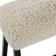 preview thumbnail 7 of 5, Uttermost Taupo Sheepskin Bench - 48"W x 20"H x 12.25"D