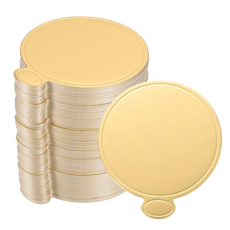 Mini Cake Boards, Mousse Cake Cardboards Round for Cake Bases