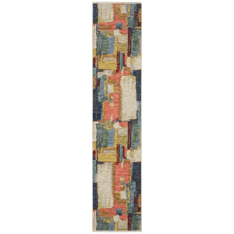 HomeRootsAbstract Modern Rectangle Area Rug