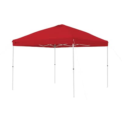 Simple push straight leg canopy