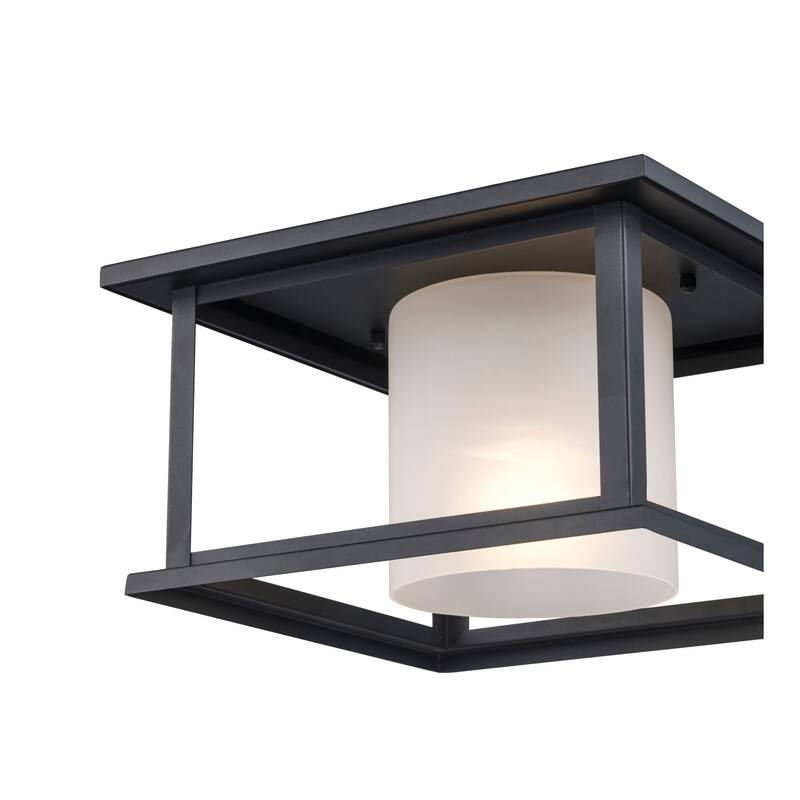 Trans Globe Lighting 51405 Shaakar 12" Wide Flush Mount Outdoor