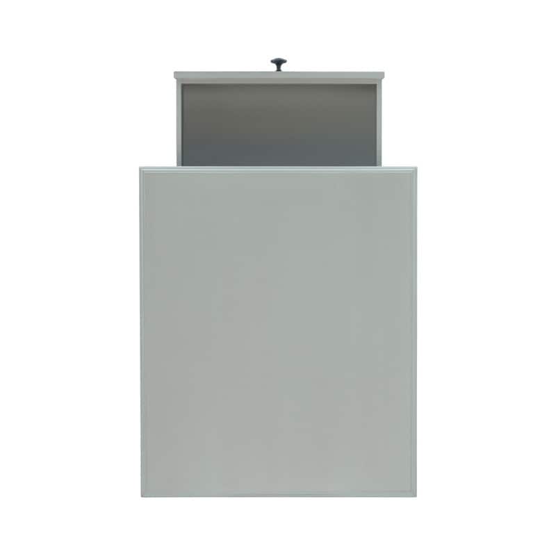 Linon Jowin Classic Wood Side Table with Storage