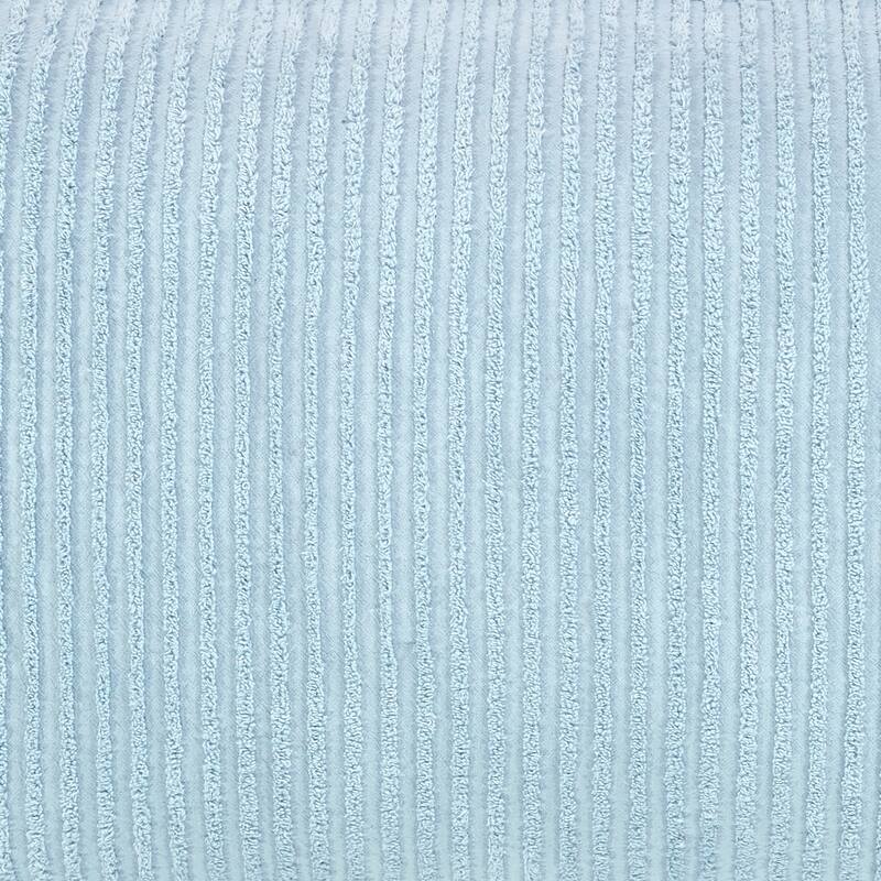 Better Trends Jullian Bold Stripes Design 100% Cotton Tufted Shams Machine Washable Tumble Dry