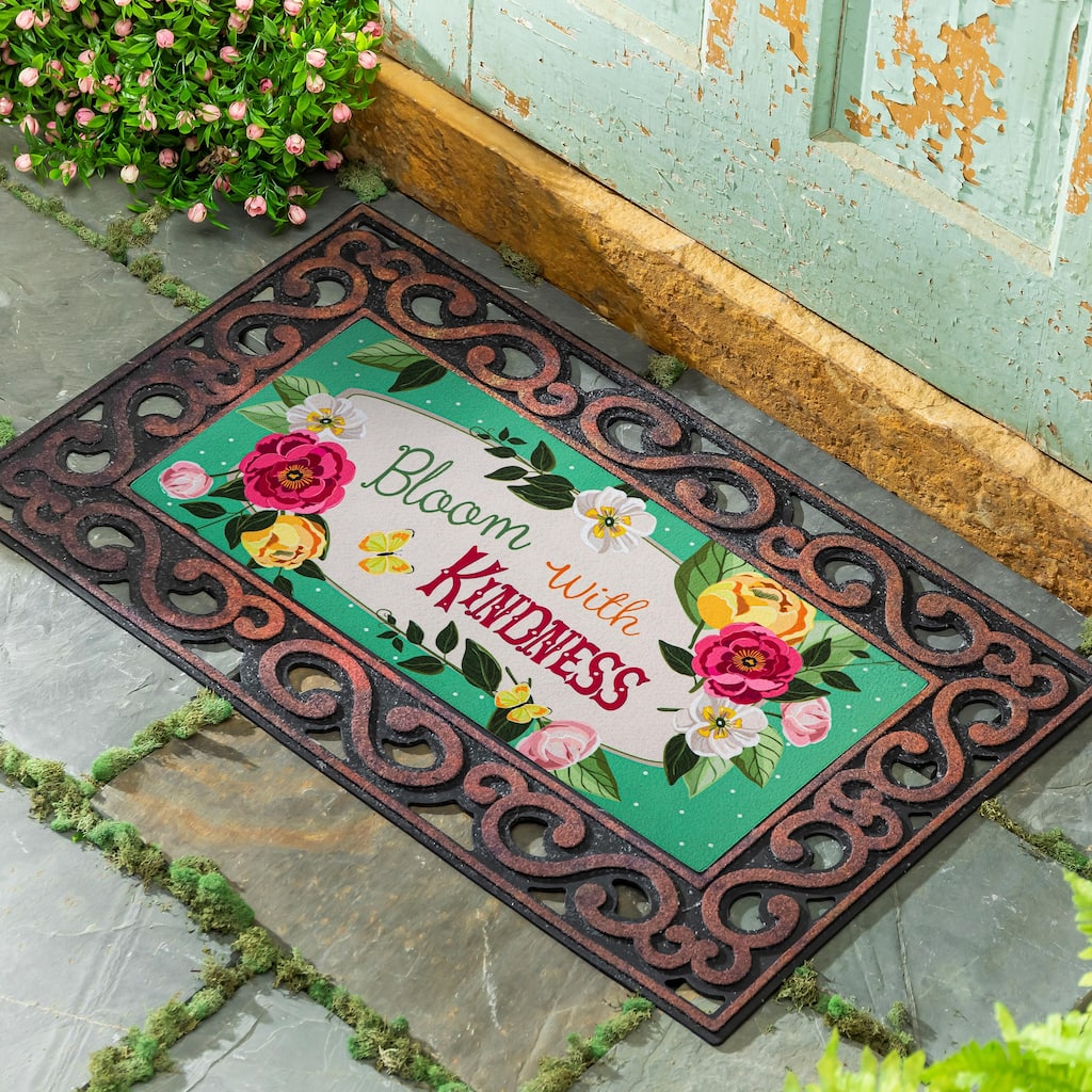 22 in. x 10 in. Bloom with Kindness Sassafras Switch Mat