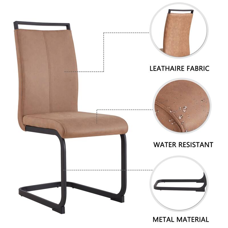 High Back Upholstered Side Chair