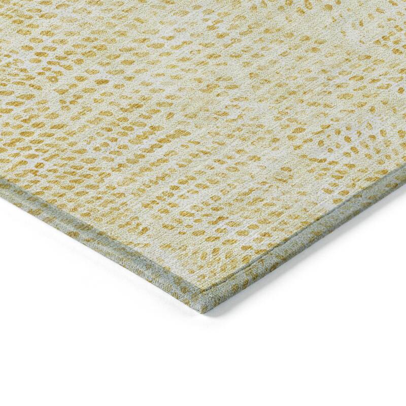 Machine Washable Indoor/ Outdoor Chantille Contemporary Diamonds Rug