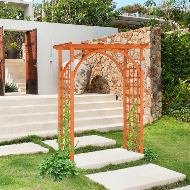 84" Beautiful And Practical Garden Arch