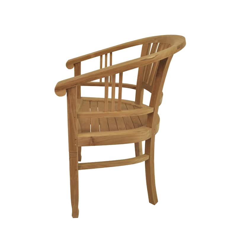 Captain Teak Outdoor Dining Chair - N/A