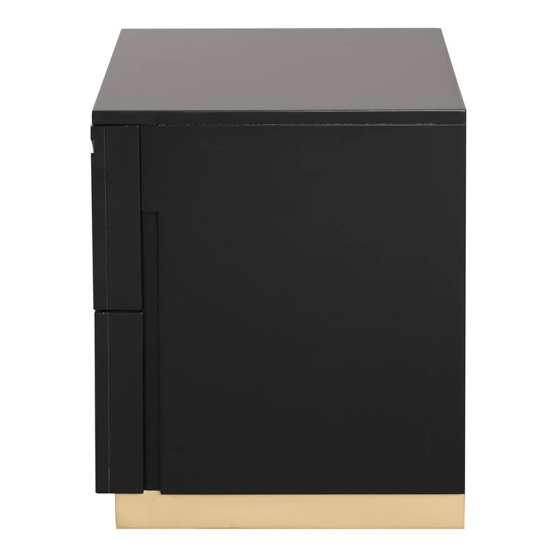 Furniture of America Kismet Modern 6-Piece Black Wood Platform Bedroom Set