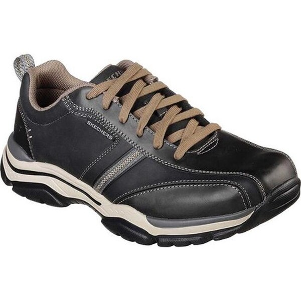 skechers mens rovato larion shoes black
