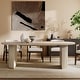 preview thumbnail 2 of 22, Christopher Knight Home - Eleanor Modern Style Oval Rubberwood Dining Table - 88" W x 40" D x 30" H Light Ash