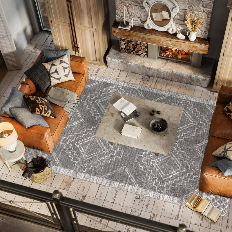 JONATHAN Y Williamsburg Moroccan Beni Souk Area Rug