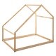 preview thumbnail 8 of 7, Modern Style Full Size Pine Wood House Bed for Kids Room&Bedroom, Kids Will Have Provide a Comfortable Sleeping Environment