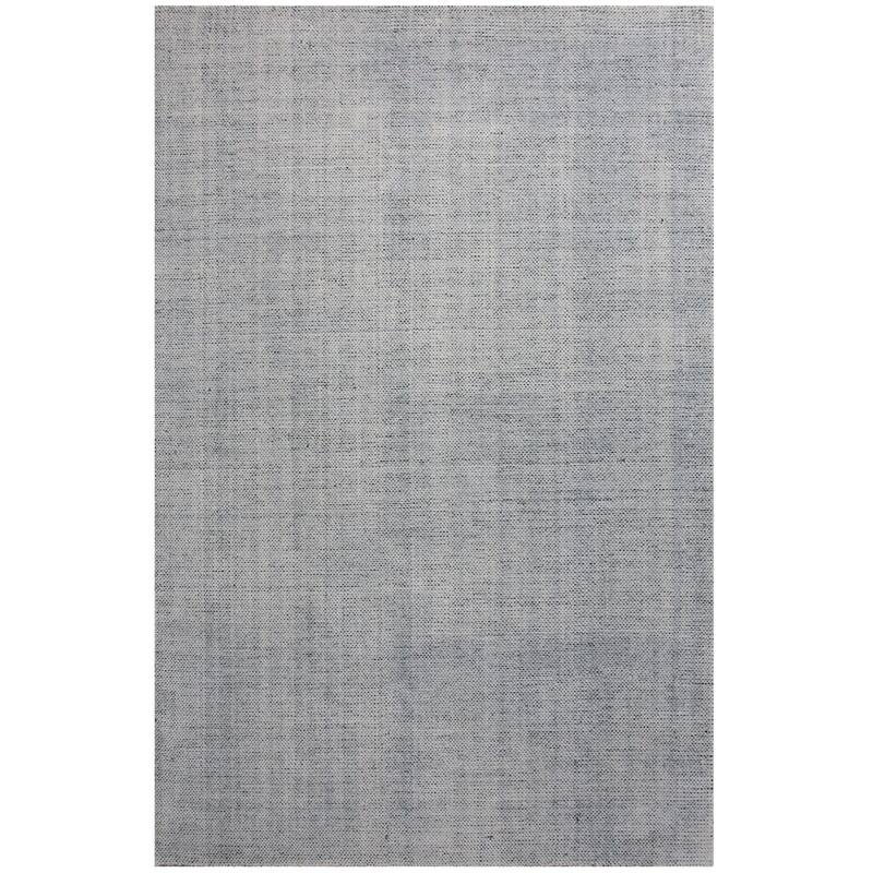 Alora Decor Cedar Hand-loomed Solid Rug - 5' x 7'9 - Blue