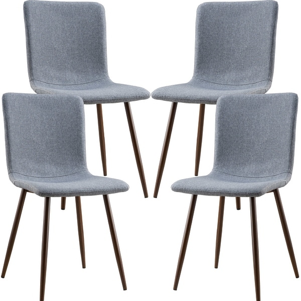 Edgemod Wadsworth Dining Chair with Walnut Legs (Set of 4). Opens flyout.
