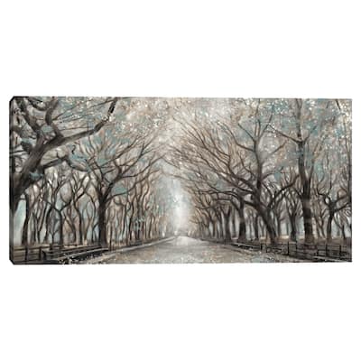 Momentary Quiet Platinum Panel by Frank Parson Canvas Art Print