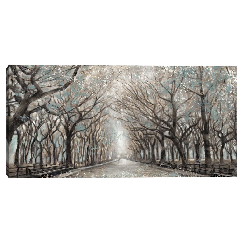 Momentary Quiet Platinum Panel by Frank Parson Canvas Art Print