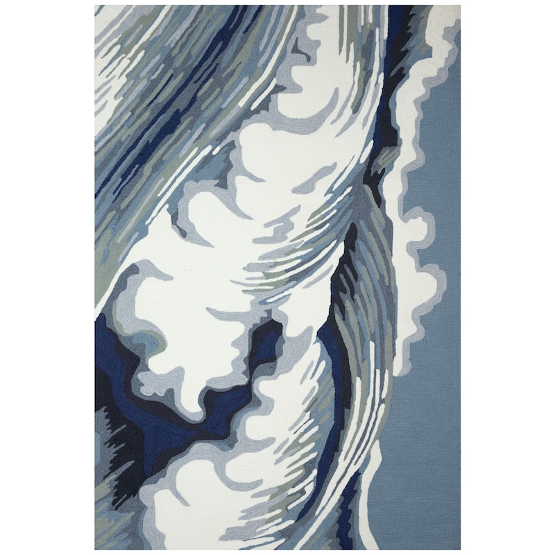 Liora Manne Capri Wave Indoor/Outdoor Area Rug