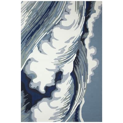 Liora Manne Capri Wave Indoor/Outdoor Area Rug