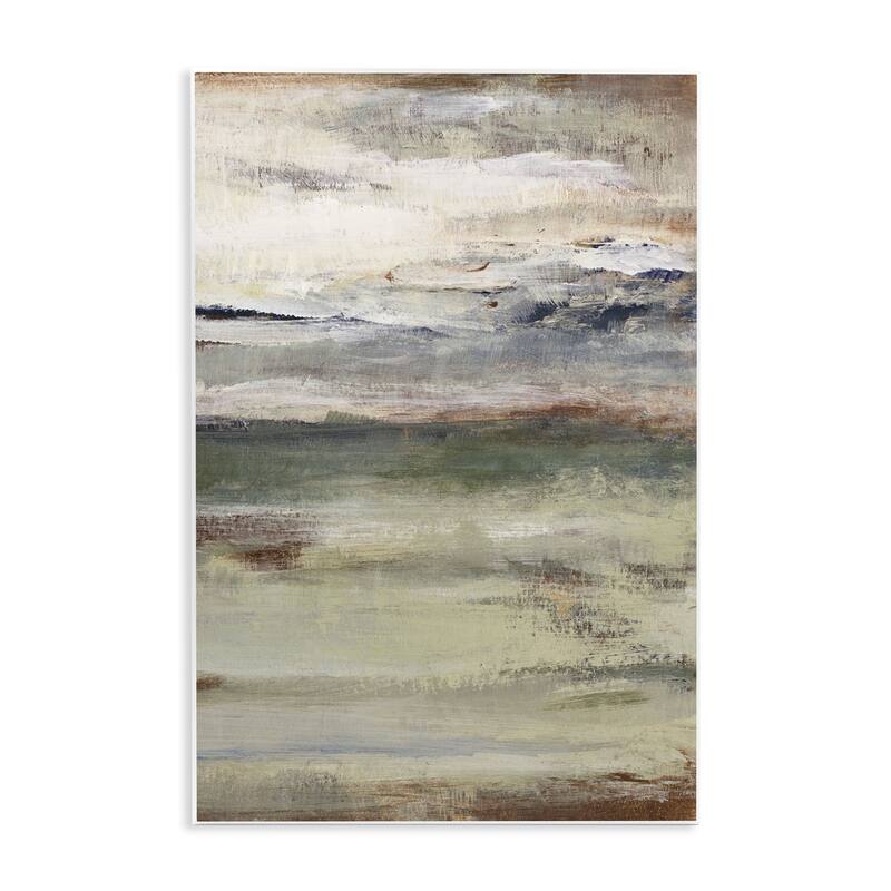 Stupell Earthy Abstract Layers Wall Plaque Art Design By Lanie Loreth - 10 x 15