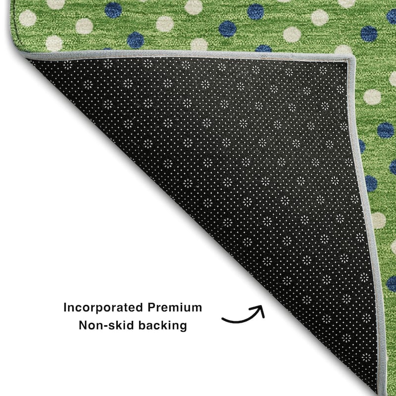 Premium Washable Super Soft Modern Confetti Mayfield Rug