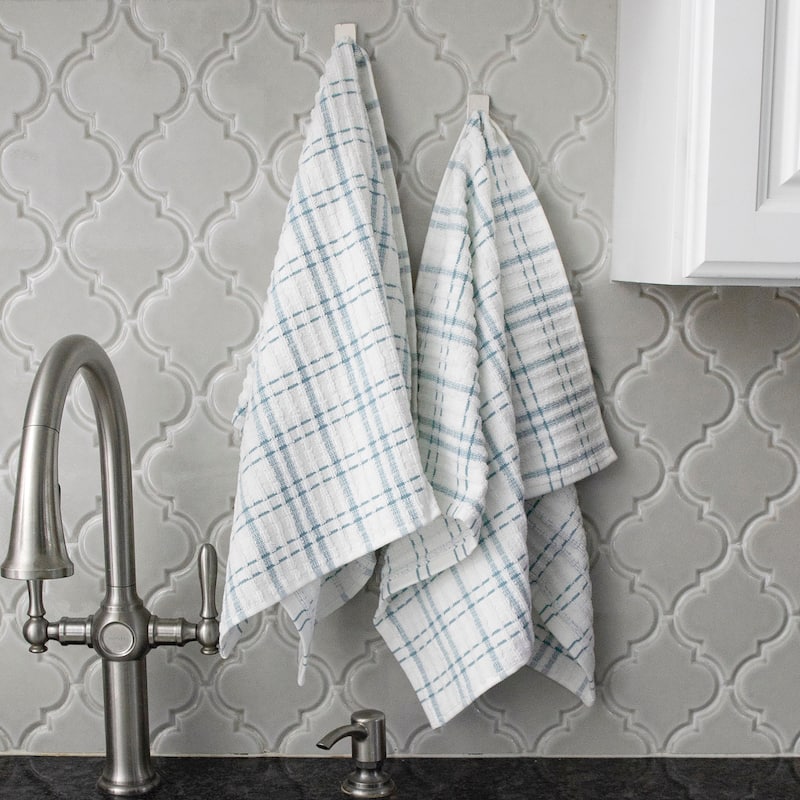 RITZ Royale Check Cotton Kitchen Towels (Set of 2)