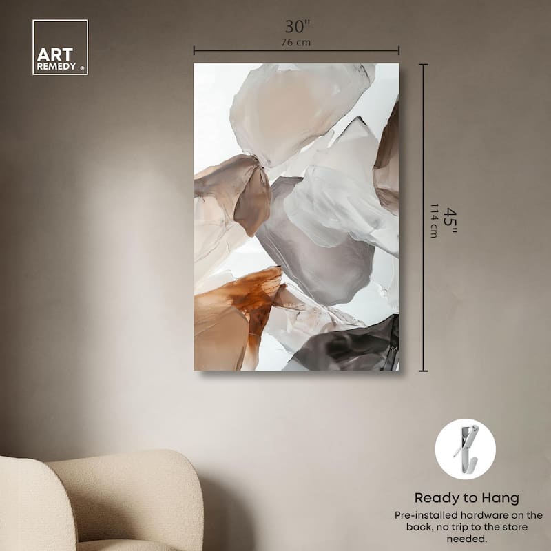 Remnants I Canvas by Art Remedy, Gallery Wrapped