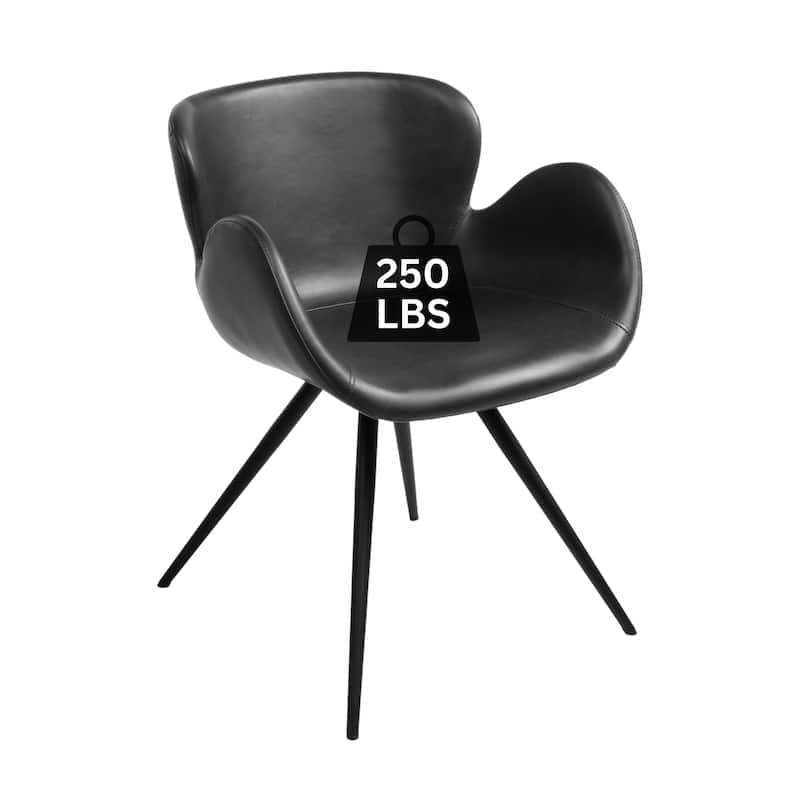 Furnish Theory Terra Serenity Dining Armchair Arm Chair w/ Various Artificial Leather (Polyurethane) Upholstery Covers