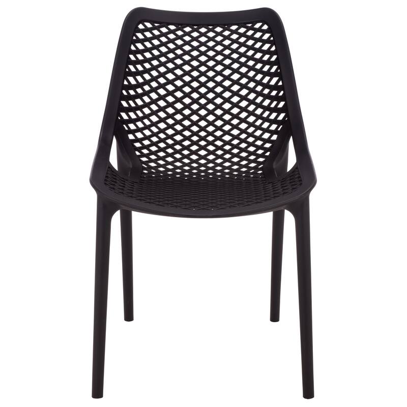 SAFAVIEH Outdoor Living Leila Dining Chair (Set of 2) - 20"W x 24"D x 32"H