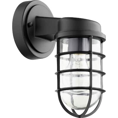 Quorum International Belfour Single Light 10" Tall Outdoor Wall Sconce