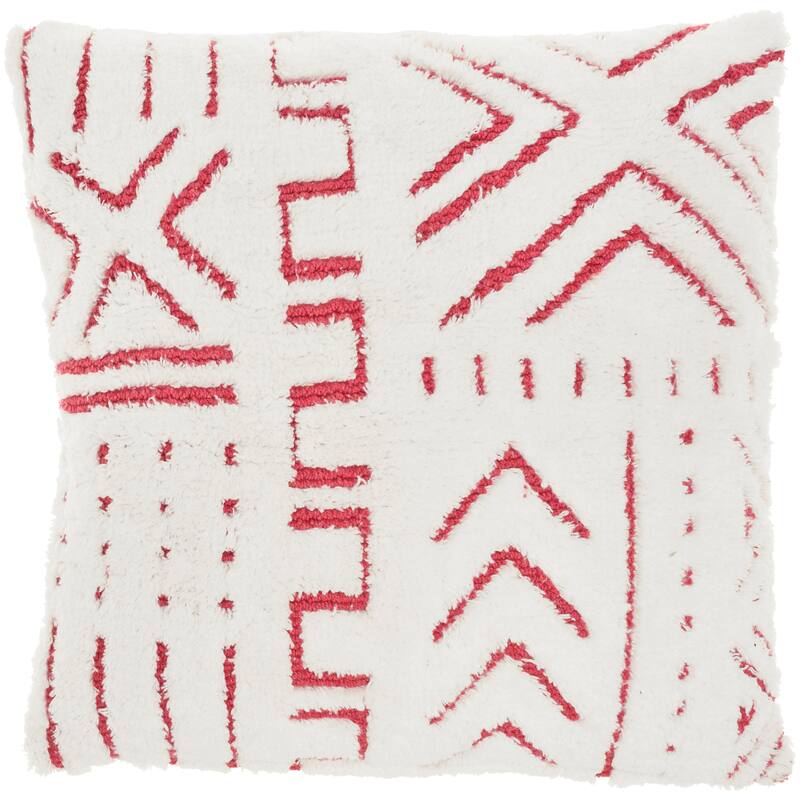 Mina Victory Life Styles Textured Geometric Boho Throw Pillow , ( 20" X 20" )