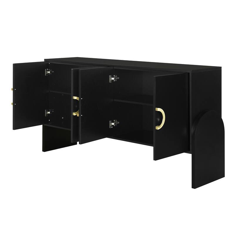 33.80 in. H Storage Cabinet with Adjustable Shelves