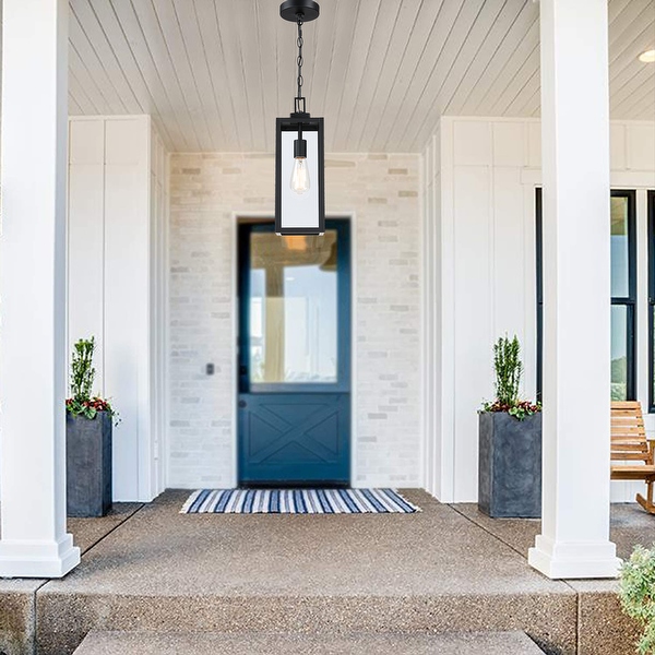 Dusk to dawn outdoor pendant light cheap