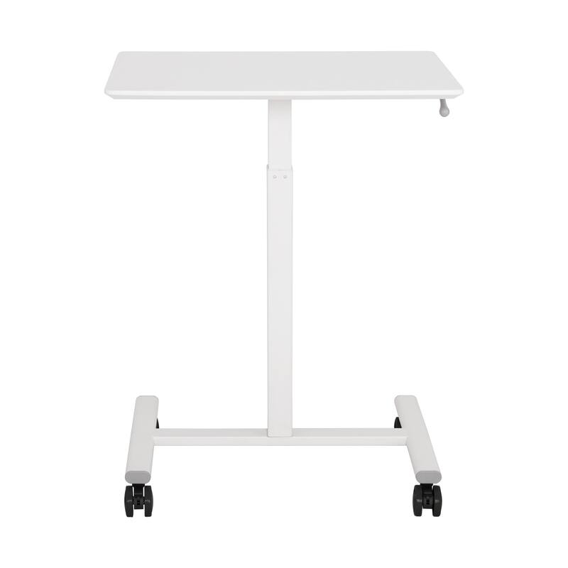 Seville Classics airLIFT® Height Adjustable Mobile Rolling Laptop Cart Desk