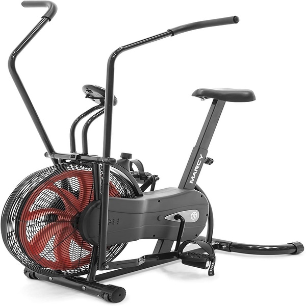 Marcy spin bike hot sale red
