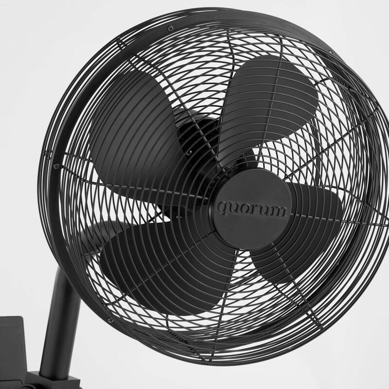 Quorum International 98134 Cyprus 13" 4 Blade Wall Fan