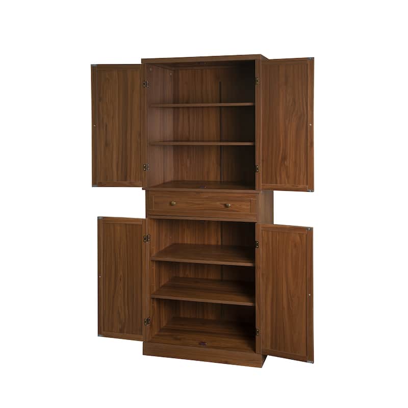 Storage Cabinet with Adjustable Inner Shelves